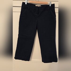 J. Crew Classic Black Capris